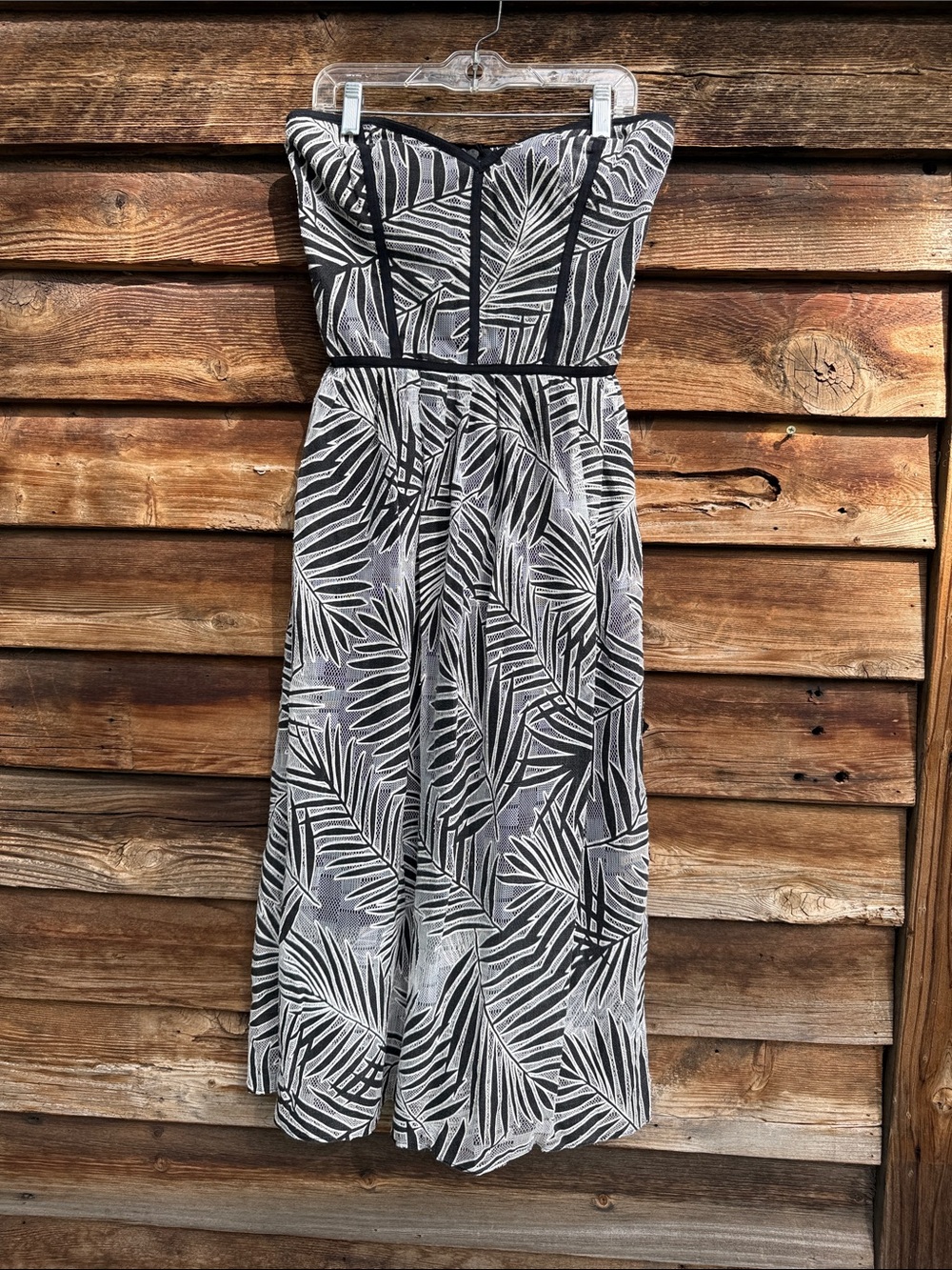 Parker strapless dress